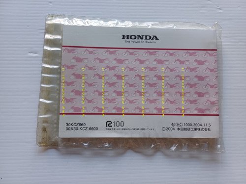 Honda XR 250 - XR 250 Motard 2004 manuale uso …