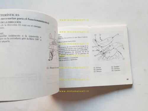 Honda XR 400 R 1995 manuale uso manutenzione italiano originale