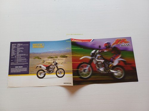 Honda XR 400 R 1997 depliant inglese originale