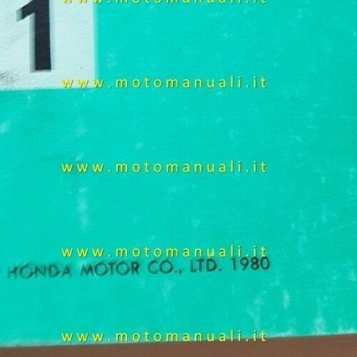 HONDA XR 500 -250 R 1980 catalogo ricambi Enduro ORIGINALE …