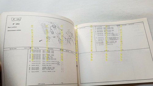 HONDA XR 500 -250 R 1980 catalogo ricambi Enduro ORIGINALE …
