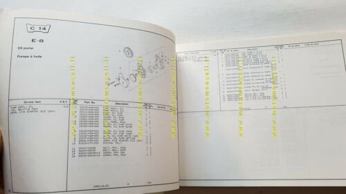 HONDA XR 500 -250 R 1980 catalogo ricambi Enduro ORIGINALE …