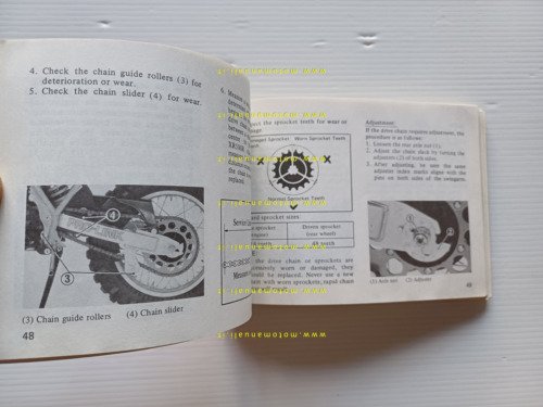 Honda XR 500 R 1981 manuale uso libretto istruzioni originale …