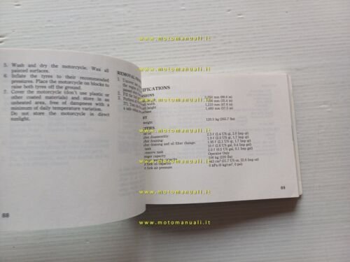 Honda XR 600 R 1989 manuale uso manutenzione libretto istruzioni …