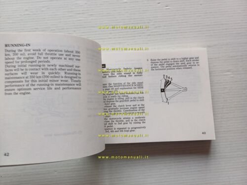 Honda XR 600 R 1989 manuale uso manutenzione libretto istruzioni …