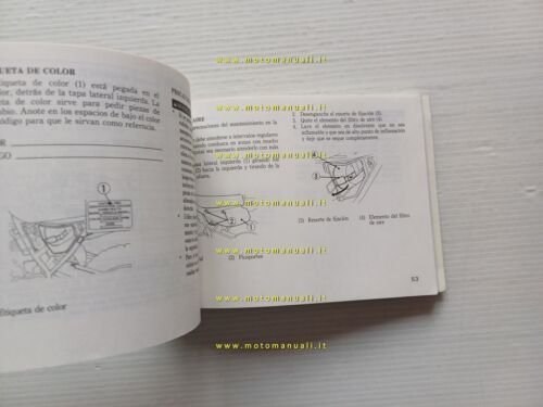 Honda XR 600 R 1989 manuale uso manutenzione libretto istruzioni …