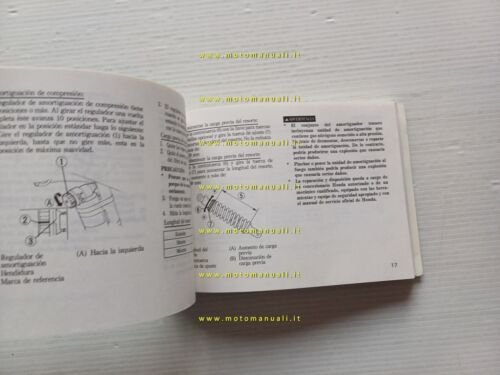 Honda XR 600 R 1989 manuale uso manutenzione libretto istruzioni …