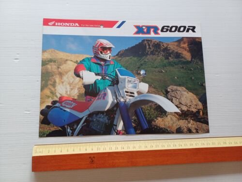 Honda XR 600 R 1991 depliant originale INGLESE