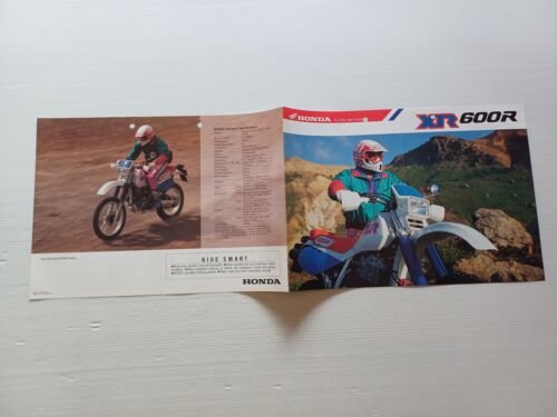 Honda XR 600 R 1991 depliant originale INGLESE