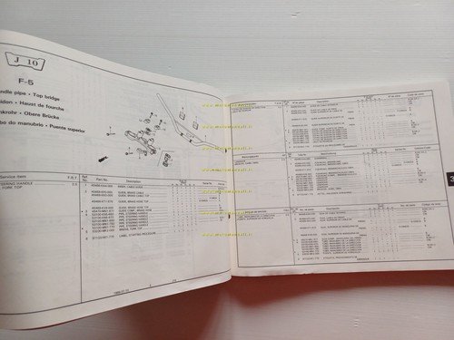 HONDA XR 600 R modelli 1985 - 1990 catalogo ricambi …