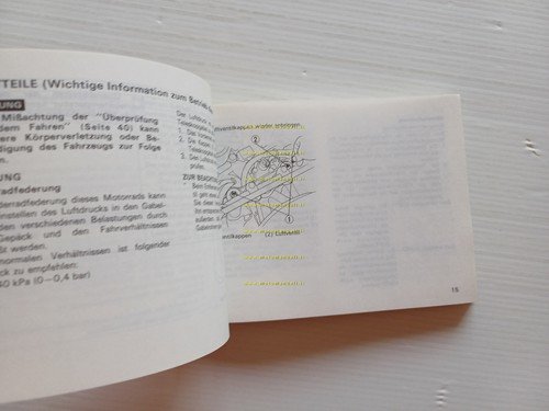 Honda XRV 750 Africa Twin 1990 manuale uso manutenzione ITALIANO …