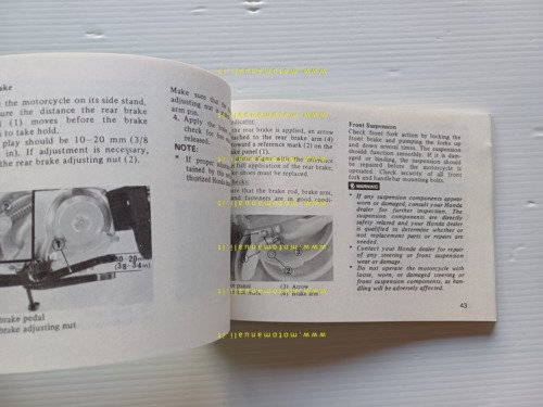 Honda Z 50 R 1981 manuale uso libretto istruzioni originale …