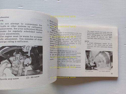 Honda Z 50 R 1981 manuale uso libretto istruzioni originale …