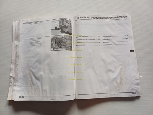 Honda Zoomer 50 (NPS 50) 2004 manuale officina riparazione italiano …