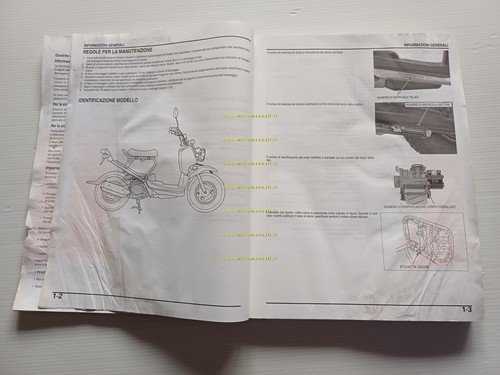 Honda Zoomer 50 (NPS 50) 2004 manuale officina riparazione italiano …