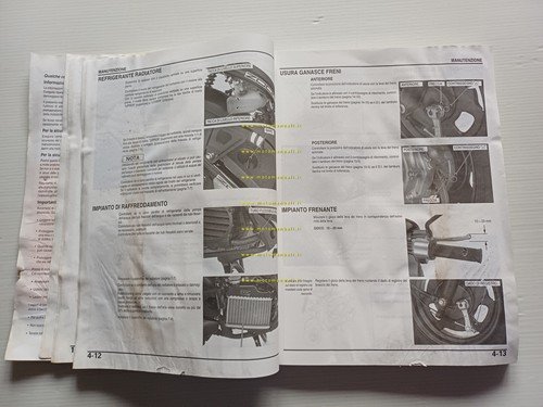 Honda Zoomer 50 (NPS 50) 2004 manuale officina riparazione italiano …