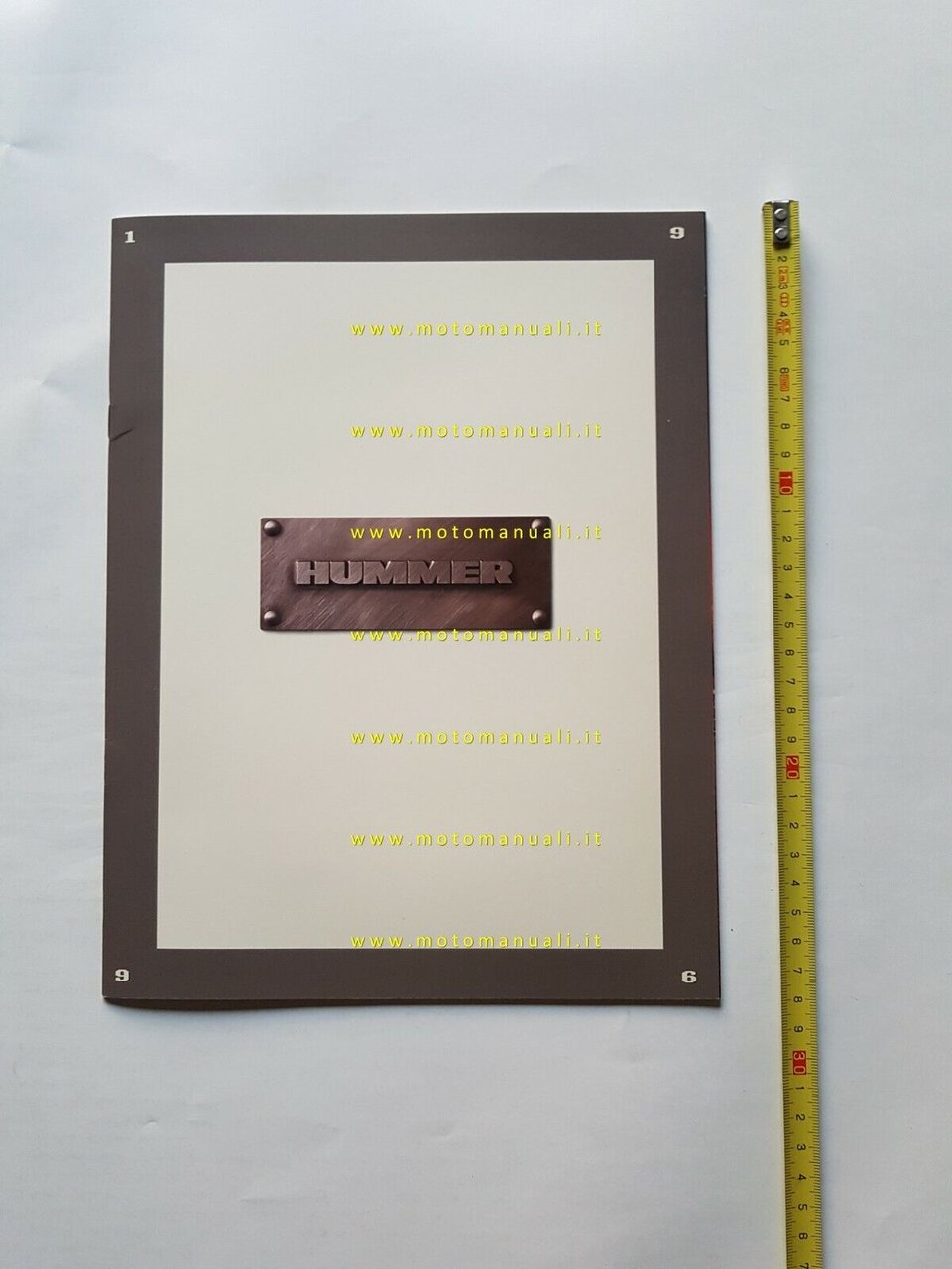 HUMMER fuoristrada depliant USA originale