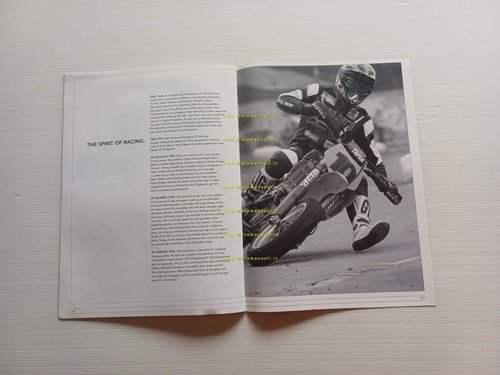 Husaberg modelli Enduro Cross Supermotard 2004 depliant inglese originale