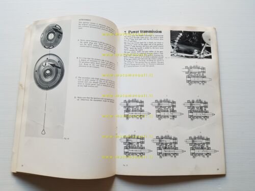 Husqvarna 125 CR - 125 SC 1973 Manuale Officina originale