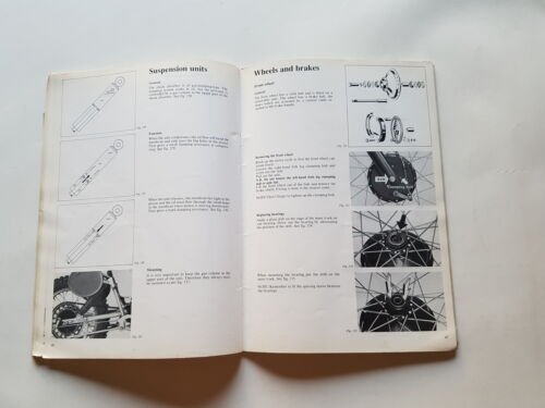 Husqvarna 250 CR 360 CR 1974 manuale uso officina originale …