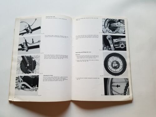 Husqvarna 250 CR 360 CR 1974 manuale uso officina originale …