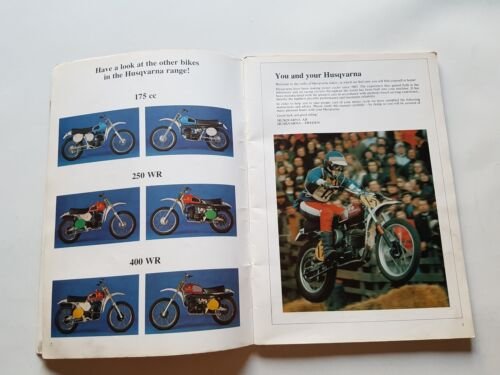 Husqvarna 250 CR 360 CR 1974 manuale uso officina originale …