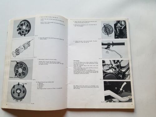 Husqvarna 250 CR 360 CR 1974 manuale uso officina originale …