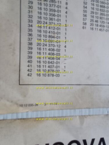Husqvarna 360 CR 1974-75 catalogo ricambi originale spare parts list