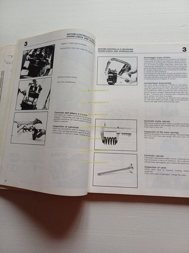 Husqvarna 510 TC-TE-TX 1989 manuale uso officina originale italiano inglese