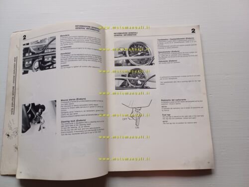 Husqvarna 510 TC-TE-TX 1989 manuale uso officina originale owner workshop …