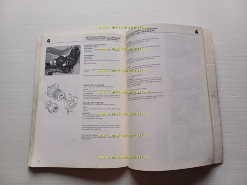 Husqvarna 510 TC-TE-TX 1989 manuale uso officina originale owner workshop …