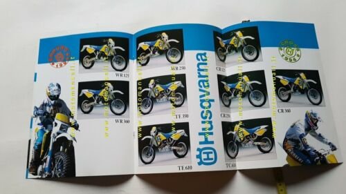 Husqvarna produzione modelli 1994 depliant moto originale brochure