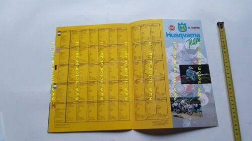 Husqvarna produzione modelli 1994 depliant moto originale brochure