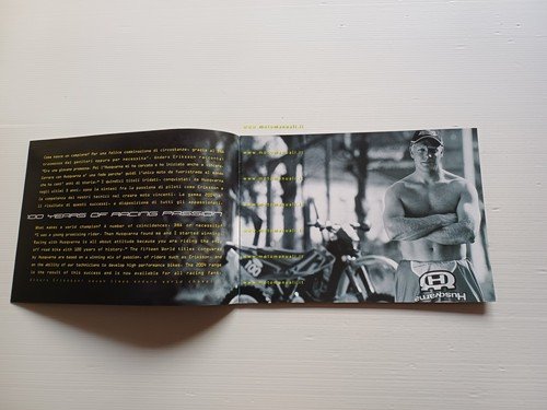 Husqvarna produzione modelli 2004 Cross Enduro depliant italiano originale