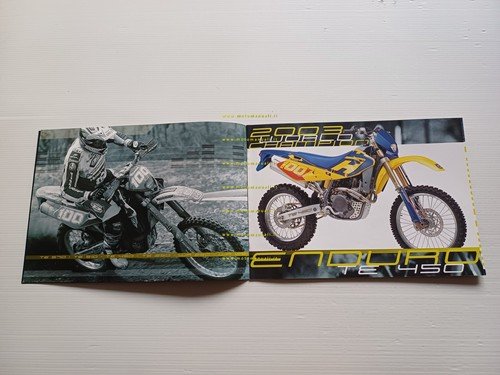 Husqvarna produzione modelli 2004 Cross Enduro depliant italiano originale