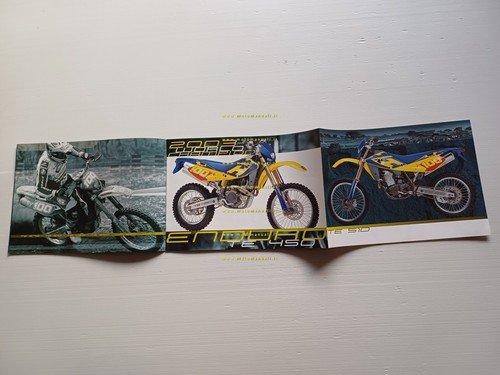 Husqvarna produzione modelli 2004 Cross Enduro depliant italiano originale