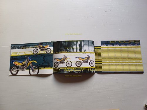 Husqvarna produzione modelli 2004 Cross Enduro depliant italiano originale