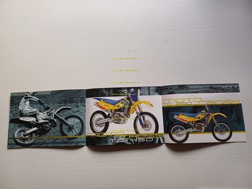 Husqvarna produzione modelli 2004 Cross Enduro depliant italiano originale