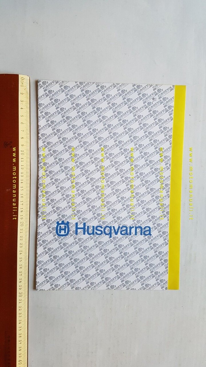 Husqvarna produzione modelli Cross Enduro 1991 depliant moto originale brochure