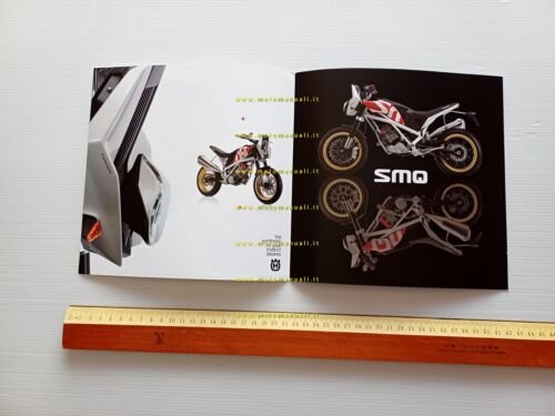 Husqvarna SMQ concept prototipo 2008 depliant italiano originale