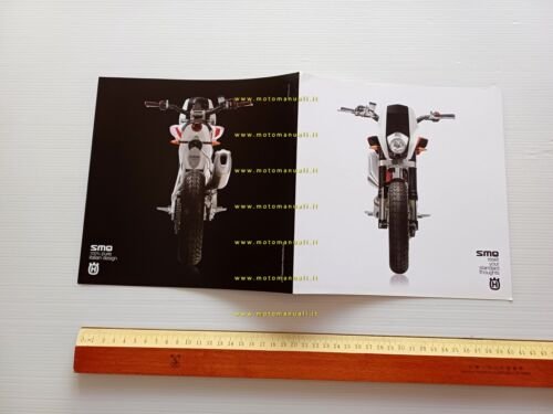 Husqvarna SMQ concept prototipo 2008 depliant italiano originale
