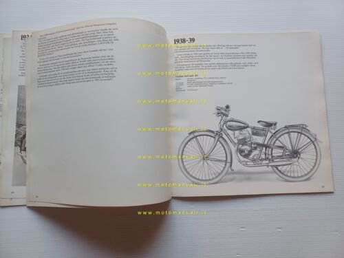 Husqvarna storia modelli gare produzione 1903-1969 depliant originale svedese