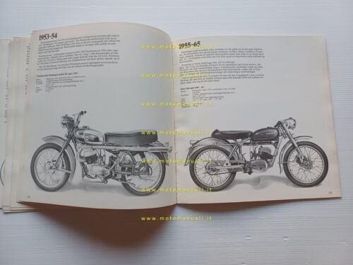 Husqvarna storia modelli gare produzione 1903-1969 depliant originale svedese