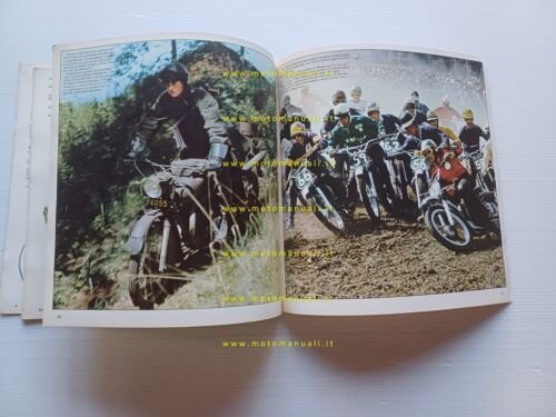 Husqvarna storia modelli gare produzione 1903-1969 depliant originale svedese