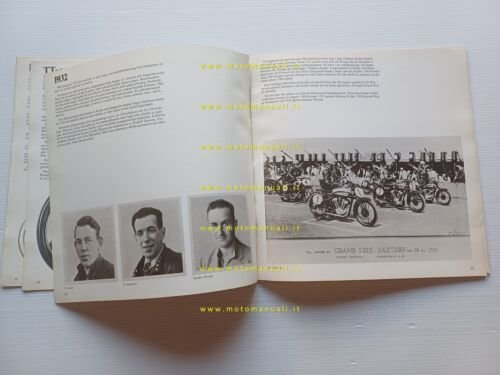 Husqvarna storia modelli gare produzione 1903-1969 depliant originale svedese