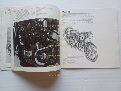 Husqvarna storia modelli gare produzione 1903-1969 depliant originale svedese