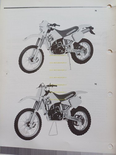 Husqvarna TE 350 1990-91 - TE 510 1990 - TE …