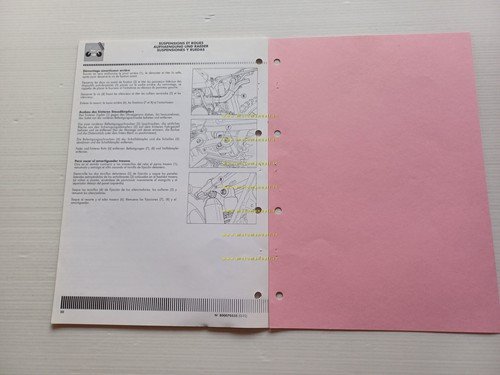 Husqvarna TE 350 1992 - TE-TC 610 1992 AGGIORNAMENTO Manuale …