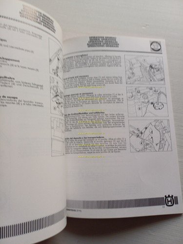 Husqvarna TE 350 1992 - TE-TC 610 1992 AGGIORNAMENTO Manuale …