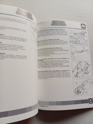 Husqvarna TE 350 1992 - TE-TC 610 1992 AGGIORNAMENTO Manuale …